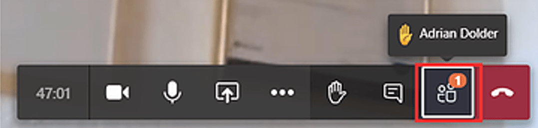 Screenshot Teilnehmende anzeigen
