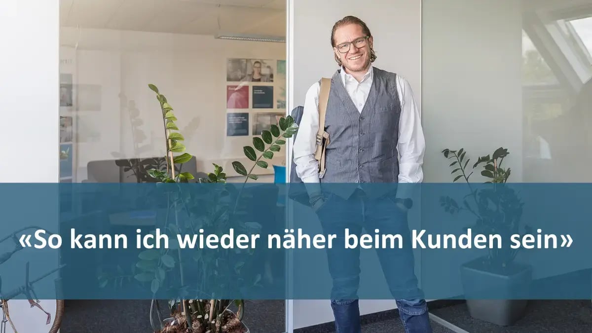 Christoph von Siebenthal nimmt eine neue Rolle wahr mit Zitat 